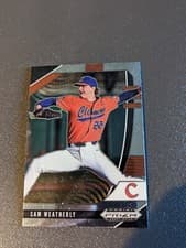 Sam Weatherly 2020 Panini Prizm Draft Picks card