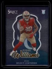 2025 Panini Select Select Certified Rookies Mykel Williams #7 card