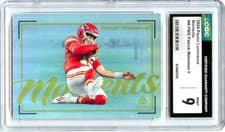 Patrick Mahomes II 2024 Panini Luminance Moments card
