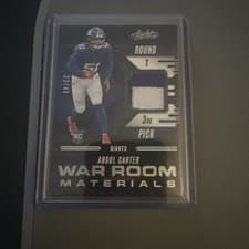 2025 Panini Absolute War Room Materials Abdul Carter #WRM-ACR card
