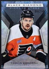2025-26 Upper Deck Black Diamond Diamond Stars Travis Konecny #BDS-TK card