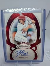 2025 Panini Flawless 2025 Draft Class Signatures Brady Ebel #4 card