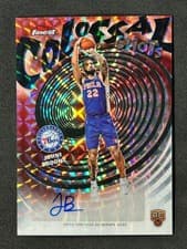 2025-26 Finest Colossal Shots Autographs Johni Broome #CS-JO card