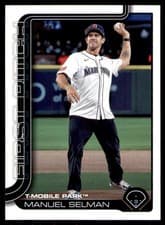 2025 Topps Update First Pitch Manuel Selman #FPU-2 card