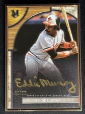 2025 Topps Museum Collection Museum Framed Autographs Eddie Murray #FMA-EM card