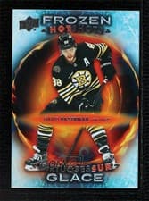 2024-25 Tim Hortons Collectors Series Frozen Hotshots David Pastrnak #FH-8 card