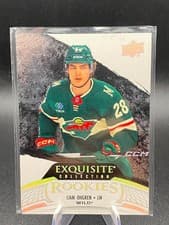 2024-25 Upper Deck Black Diamond Exquisite Collection - Rookies Liam Ohgren #R-LO card