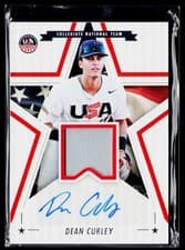 2025 Panini Stars & Stripes Signature Materials Dean Curley #SSM-DC card