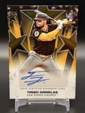 2025 Topps Update Baseball Stars Autographs Tirso Ornelas #BSAU-TO card