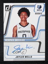 Jaylen Wells 2024-25 Donruss Next Day Autographs card
