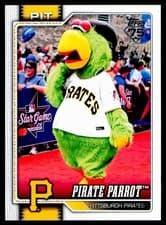 2026 Topps Mascots Pirate Parrot #M-17 card