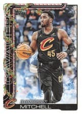 2025-26 Topps Holiday SSP Back Variations Donovan Mitchell #SSB-DM card