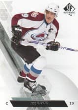 Joe Sakic 2013 SP Authentic card