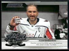 2024-25 Upper Deck Credentials Milestone Pucks Alex Ovechkin #MP-AO card