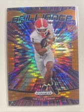 2025 Panini Prizm Draft Picks Brilliance Trevor Etienne #22 card