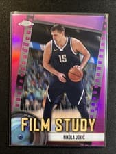 2024 Topps Chrome Film Study Nikola Jokic #FS-2 card