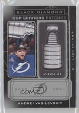 Andrei Vasilevskiy 2021 Upper Deck Black Diamond Cup Winners card
