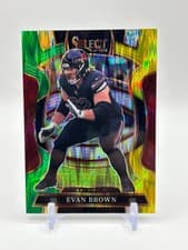 Evan Brown 2025 Panini Select card