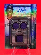 2025 Topps Sterling Debuts Autographed Relics Adael Amador #SDBA-AA card