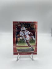 Garrett Wilson 2022 Panini Select Draft Picks card
