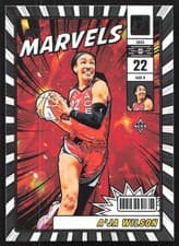 2025-26 Donruss WNBA Net Marvels A'ja Wilson #8 card