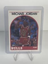 Michael Jordan 1989 Hoops card