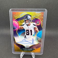 2025 Topps Cosmic Chrome First Flight Signatures Jayden Higgins #FFS-JH card