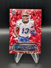 2025 Bowman University Chrome Sapphire Sapphire Selections Jadan Baugh #SS-13 card