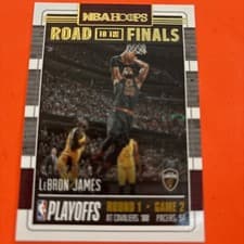 LeBron James 2018 Panini Hoops Road to the Finals card