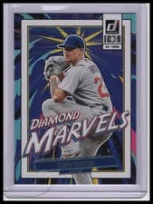 2026 Donruss Diamond Marvels Cade Horton #10 card