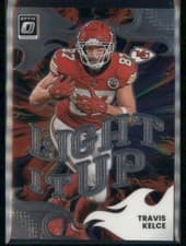 2025 Donruss Optic Light it Up Travis Kelce #11 card