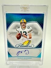 2025 Panini Flawless All-Pro Ink Aaron Rodgers #1 card