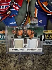Kirill Kaprizov/Matt Boldy 2025-26 SP Game Used Troupe Threads card
