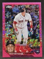 Triston Casas 2023 Topps Chrome card
