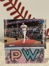 Matt Olson 2023 Stadium Club card