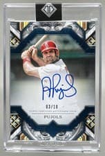 2025 Topps Transcendent Collection Transcendent Collection Autographs Albert Pujols #TAC-AP card