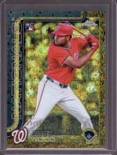 2025 Topps Gilded Collection Base Set James Wood #141 card