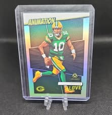 2025 Panini Luminance Animation Jordan Love #14 card