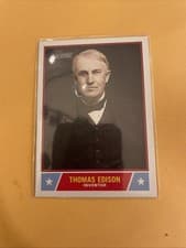 2025 Topps Heritage Notable Americans Thomas Edison #NS-18 card