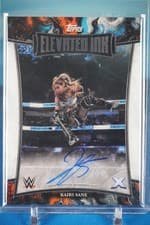 2025 Topps Exalted WWE Wrestling Elevated Ink Kairi Sane #ELI-KSE