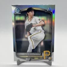 2025 Bowman Draft Chrome Seth Hernandez #BDC-25 card