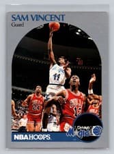 Sam Vincent 1990-91 Hoops Base Set card