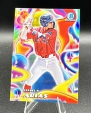 2025 Bowman Chrome Melt Mashers Franklin Arias #MM-14 card