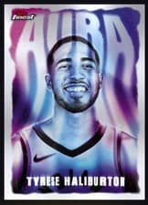 2025-26 Finest Aura Tyrese Haliburton #AU-13 card