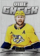 2025-26 O-Pee-Chee Platinum Vibe Check Steven Stamkos #VC-5 card