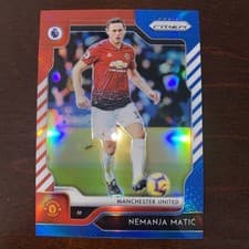 Nemanja Matic 2019 Panini Prizm Premier League card