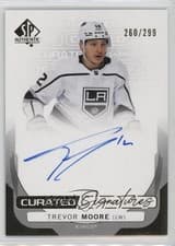 2024-25 SP Authentic Curated Signatures Trevor Moore #SPC-TM card
