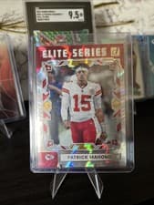 2025 Panini Donruss The Elite Series Patrick Mahomes II #TES-PMA card