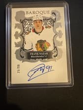 Frank Nazar 2024-25 Upper Deck The Cup Baroque card