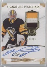 Matt Murray 2020 Upper Deck The Cup 2019-20 Signature Materials card